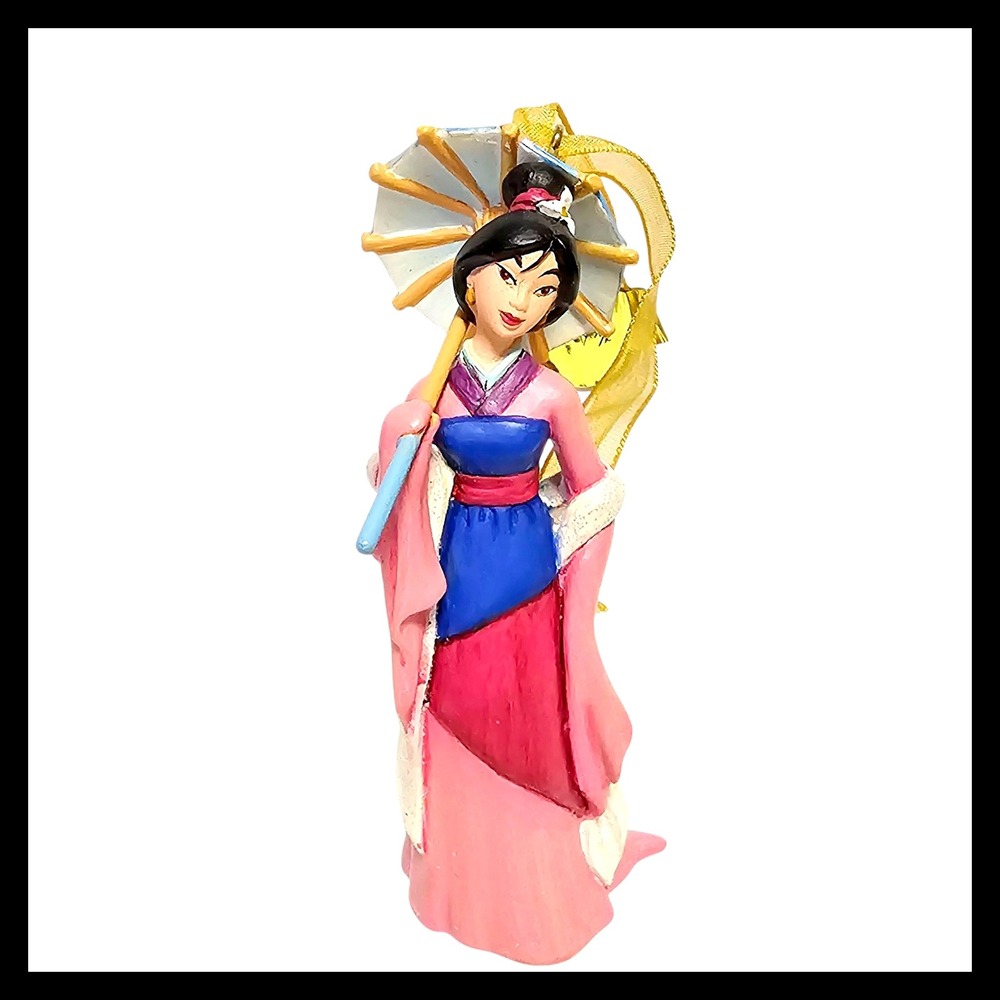 Disney Mulan Ornament The Danbury Mint Christmas Decoration Keepsake‎